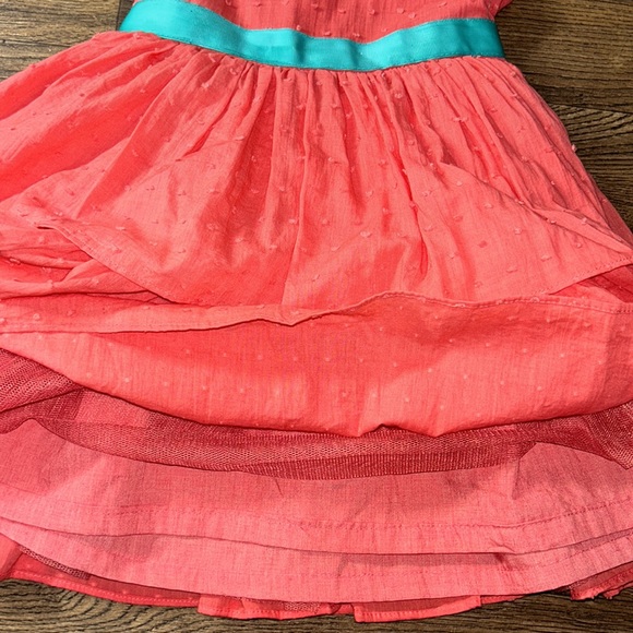 Handmade French Dot Fabric Dress - Picture 3 of 5